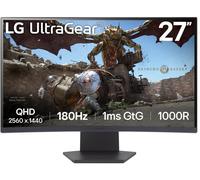 Monitor Curvo UltraGear VA 27 27GS60QC-B QHD 16:9 180Hz FreeSync (Negro) - LG