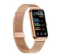 Monitor de actividad física con frecuencia cardíaca continua 24/7, monitor de oxígeno en sangre, reloj inteligente con monitor de sueño, rastreador de actividad impermeable IP68, contador de pasos