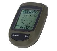 Monitor de Altitud, Fácil Operación, Portátil, Retroiluminación Súper Brillante, Altímetro Digital LCD, Reloj de Temperatura Multifuncional, Clima con Soporte para Actividades Al Aire Libre