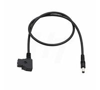 Monitor de asistencia de video de alta flexibilidad D-tap P-tap a barril CC 5,5 x 2,5 mm cable de alimentación para Blackmagic BMCC de 24 pulgadas