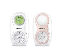 Monitor de audio para bebés Vtech DM1215 con pilas en el transmisor y el receptor y la posibilidad de guardar grabaciones personalizadas
