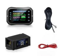 Monitor de batería de almacenamiento de coche eléctrico KMF WiFi Coulomb Meter para energía doméstica con rango de prueba de voltaje 10 100 V y rango de prueba de corriente 0 50 A (KM105F)