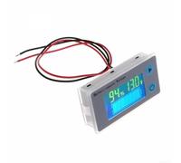 Monitor de batería Js-C33 con pantalla a color de alarma de baja tensión de temperatura para baterías de ácido de litio de 10-100 V en herramientas industriales (12 V)