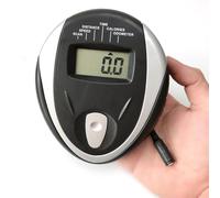 Monitor de bicicleta de ejercicio, visualización de tiempo de fitness, velocidad, distancia, interfaz redonda, entrenador elíptico, velocímetro, giro