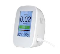 Monitor de calidad del aire interior Detector de calidad del aire Digital interior/exterior PM2.5 Monitor de gas TVOC Tester Analizadores de aire para el hogar, coches, plantas y mascotas