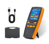 Monitor de calidad del aire, probador ambiental multifuncional con la batería 1500mAh y la exportación de datos para el seguimiento de la contaminación 24/7