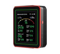 Monitor de calidad del aire, termo-higrómetro PM2.5, higrómetro digital interior, monitor de CO2, probador de calidad del aire en tiempo real, medidor de humedad para monitor de humedad para oficina