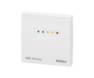 Monitor de CO2 Helios CO2 AP - para montaje en pared con adaptador de corriente - 40107