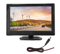 Monitor de Coche, Monitor TFT de 5 Pulgadas de Alta resolución PAL/NTSC de Seguridad del vehículo con Pantalla de estacionamiento de Vista Trasera