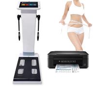 Monitor de composición Corporal táctil HD de 10,1 Pulgadas, analizador de Salud, báscula Inteligente para medir Peso Corporal, báscula con analizador de IMC, escáner Corporal, máquina de análisis de