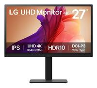 Monitor de computadora LG 27BA45U-B 68,6 cm (27") 3840 x 2160 px 4K Ultra HD Negro