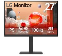 Monitor de computadora LG 27BA650-B 68,6 cm (27") 1920 x 1080 px Full HD LCD Negro