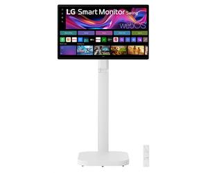 Monitor de computadora LG 32U889SA-W 80 cm (31,5") 3840 x 2160 px 4K Ultra HD LCD Pantalla Táctil Kiosco Blanco