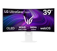 Monitor de computadora LG 39GX90SA-W 99,1 cm (39") 3440 x 1440 px Wide Quad HD OLED Blanco