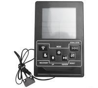 Monitor de dispositivo de remo con seguimiento magnético electrónico de contador para medición de tiempo, distancia y pulso