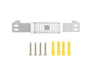 Monitor de grietas de esquina Plus TellTale con acrílico transparente y cursor de retícula para documentación detallada de grietas en la pared