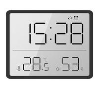 Monitor De Humedad - Reloj Higrómetro De Temperatura Interior | Sensor Preciso De Medidor De Humedad De Habitación Con Pantalla Clara Para Guardería, Dormitorio, Hogar, Oficina, Dispositivo De Control