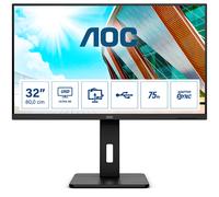 Monitor de oficina AOC U32P2 - 4K, ajuste de altura, concentrador USB