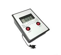 Monitor de pantalla LCD ABS ligero ideal para bicicletas estacionarias y máquinas de remo, rastrea el tiempo y las calorías