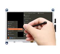 Monitor de pantalla LCD HDMI de 5 pulgadas Waveshare pantalla táctil resistiva 800 480 para MINI PC