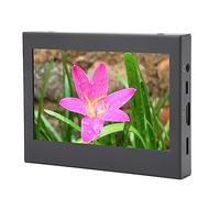 Monitor de Pantalla Táctil de 5 Pulgadas, Resolución de 800 X 480, ángulo de Visión de 140°, VGA USB HD, Portátil para Entretenimiento en el Hogar, Coche, RV, Camión, Control