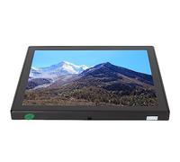 Monitor de Pantalla Táctil de 8 Pulgadas, Panel IPS, Táctil Capacitivo de 10 Puntos, Resolución de 1024x768, Interfaz HD VGA, Vista Completa, Ahorro de Energía, (Enchufe de la UE