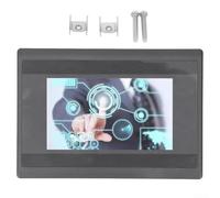 Monitor de pantalla táctil HMI con 4 3 pulgadas TFT LCD, diseñado para uso PLC con salidas de relé de 24 V CC y CPU ARM9