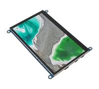 Monitor de Pantalla Táctil IPS de 7 Pulgadas, 1024x600 Pantalla Capacitiva de 5 Puntos Panel de Visualización de Monitor HDMI con Altavoz Dual, Interfaz Tipo C, Gestos (Módulo de Pantalla)