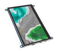 Monitor de Pantalla Táctil IPS de 7 Pulgadas, Pantalla Táctil Capacitiva Tipo C de 5 Puntos con Altavoz Dual para RasPi 4 3 2 1, Monitor Portátil de Vista Completa para PC para (Módulo de pantalla)