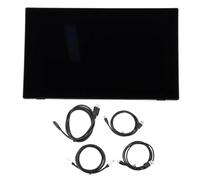 Monitor de Pantalla Táctil Portátil de 18,5 Pulgadas, Tecnología HDR 1920x1080, SRGB, para Modo de Copia y Extensión HDMI Tipo C, Pantalla Compartida, para
