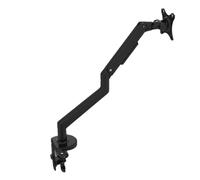 Monitor de Pantalla única V8, Soporte Escritorio hacia Arriba y Abajo, Colgador Giratorio Universal for computadora 17-38 Pulgadas(Black)