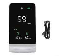 Monitor de para polvo Portátil DM72P 0-999ug/m³ para preciso | para rango 0-999ug/m³, sensor para preciso, temprana, protección salud familiar, datos fiables