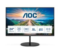 Monitor de PC - AOC Q24V4AE - 24" QHD - panel VA - 4 ms - 75 Hz - HDMI / DisplayPort