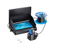 Monitor de pesca de pantalla de 4.3 pulgadas con lente de ángulo ancho de 60 grados y sondas IP68 para una visualización clara en agua turbia observador de peces subacuáticos