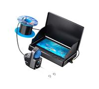 Monitor de pesca de pantalla de 4.3 pulgadas con lente de ángulo ancho de 60 grados y sondas IP68 para una visualización clara en agua turbia observador de peces subacuáticos