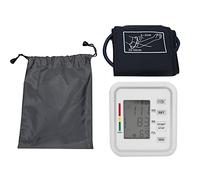 Monitor de Presión Arterial, Máquina de Presión Arterial Digital con Pantalla Digital LCD Transmisión de Voz, para Brazo Superior Brazalete de Manguito Ajustable BP 22-32cm
