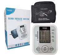 Monitor de presión arterial Monitor digital BP del brazo superior con puño grande completamente automático y medidor de ritmo cardíaco irregular y frecuencia de pulso