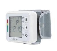 Monitor de Presión Arterial para Muñeca, Pantalla LCD Digital Grande | Monitor de Presión Arterial de Muñeca Digital de Memoria de Almacenamiento Masivo Monitor de Presión Arterial Automático de Alta