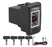 Monitor de Presión de Neumáticos, de Monitoreo de Presión de Neumáticos TPMS para Transmisión de Automóviles Frecuencia: 433.92MHz