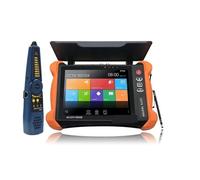 Monitor de prueba CCTV, Comprobador de videovigilancia coaxial de red Engineering Treasure X9-ADH,Mini herramienta de prueba de monitor portátil