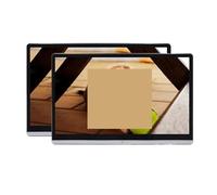 Monitor De Reposacabezas 13,3"/14" con Pantalla Táctil IPS, Doble HDMI, Reproductor Vídeo, Música, FM, BT For Asiento Trasero Coche(14 Inch 4G-64G-2P)