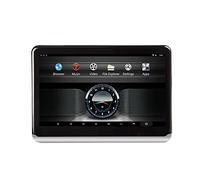 Monitor de reposacabezas Coche 10,1 Pulgadas Reproductor DVD 4K HD 1080P Compatible con WiFi/HDMI/USB/TF/BT RAM 1GB/16GB Descarga aplicación Viajes Familiares por Carretera(1PCS)
