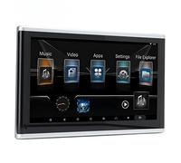 Monitor de reposacabezas de coche reproductor de DVD de reposacabezas de pantalla táctil fácil de instalar para Android 9,0