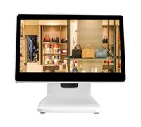 Monitor de sistema POS para pequeñas empresas, pantalla de caja registradora de alto rendimiento con almacenamiento SSD, ideal para operaciones minoristas y restaurantes