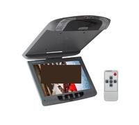 Monitor De Techo For Coche 9 Pulgadas con Pantalla LCD Abatible, Multimedia Y Vídeo For Montaje En(Gray)