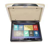 Monitor de Techo Multimedia 17,3 Pulgadas con resolución 1920 x 1080 y Reproductor DVD, Pantalla táctil IPS Control Remoto(17.3Inch-Beige)