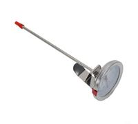 Monitor de temperatura de aceite de freidora con diseño de clip de acero inoxidable y sonda larga para lecturas precisas del termómetro de cocción