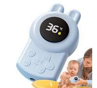 Monitor de temperatura de baño para bebés, monitor de temperatura de bañera | Monitor de advertencia de temperatura resistente al agua | Piscina de bañera linda de lectura rápida, suministros