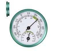 monitor de temperatura montado en la superficie o en la pared,Termómetro para interiores y exteriores, termómetro con números de pantalla grande para patio, piscina y temperatura interior decora