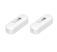 Monitor de temperatura y humedad, 1 termómetro inteligente, higrómetro, sensor WiFi para habitación, jardín, oficina, con enlace de escena